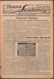 Dodatek Świąteczny: tygodniowy dodatek do Gońca Nadwiślańskiego 1936.01.26 Nr5