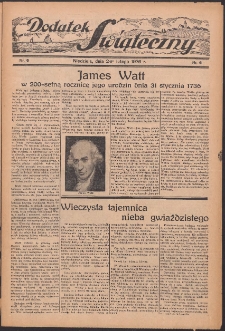 Dodatek Świąteczny: tygodniowy dodatek do Gońca Nadwiślańskiego 1936.02.02 Nr6