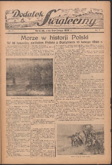 Dodatek Świąteczny: tygodniowy dodatek do Gońca Nadwiślańskiego 1936.02.09 Nr7