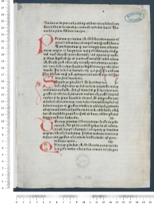 De periculis contingentibus circa sacramentum eucharistiae. - Thomas de Aquino: De regimine Iudaeorum