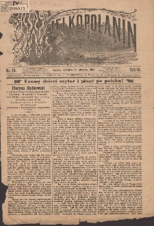 Wielkopolanin 1892,01,24 R.10 Nr19