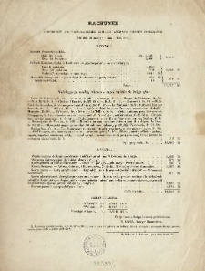 Rachunek z funduszów pod rozporządzeniem Komitetu Emigracyi Polskiéj zostających. (Od dnia 30 marca do dnia 1 lipca 1848).