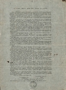 Lud Polski. Gromada Rewolucyjna Londyn w l. 1858-1860. Teka druk&oacute;w ulotnych nr 56. Sygn.38037