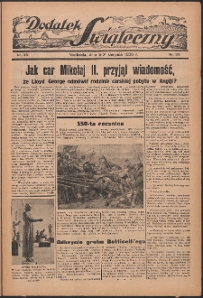 Dodatek Świąteczny: tygodniowy dodatek do Gońca Nadwiślańskiego 1936.08.09 Nr33
