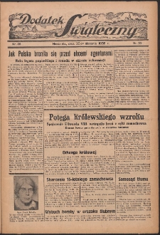 Dodatek Świąteczny: tygodniowy dodatek do Gońca Nadwiślańskiego 1936.08.23 Nr35