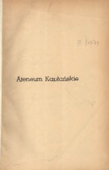 Ateneum Kapłańskie. 1939 R.25-31 T.43 z.1-5