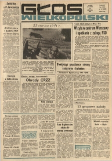 Głos Wielkopolski. 1972.06.22 R.28 nr147 Wyd.A