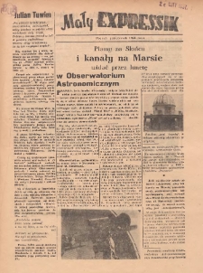 Mały Expressik: Bezpłatny dodatek "Expressu Poznańskiego" październik 1956