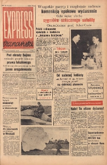 Express Poznański 1957.10.07 Nr250