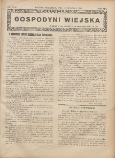 Gospodyni Wiejska: dodatek do „Poradnika Gospodarskiego” 1928.06.17 R.13 Nr25-26