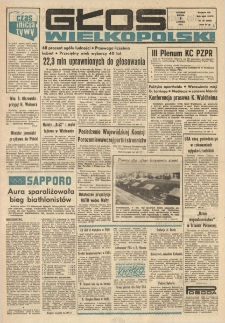 Głos Wielkopolski. 1972.02.09 R.28 nr33 Wyd.AB