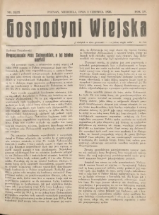 Gospodyni Wiejska: dodatek do „Poradnika Gospodarskiego” 1930.06.01 R.15 Nr21-22