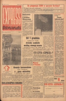 Express Poznański 1958.11.28 Nr279
