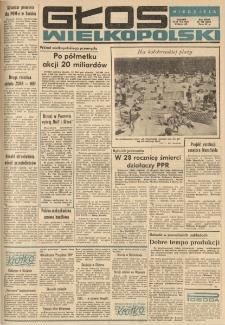 Głos Wielkopolski. 1972.08.13-14 R.28 nr192 Wyd.AB