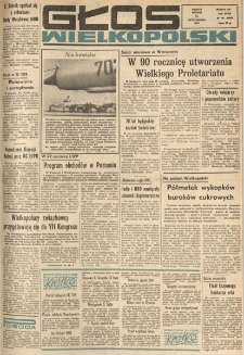 Głos Wielkopolski. 1972.10.10 R.28 nr241 Wyd.AB