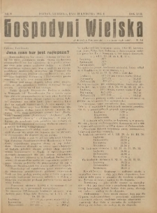 Gospodyni Wiejska: dodatek do „Poradnika Gospodarskiego” 1933.04.30 R.17 Nr9