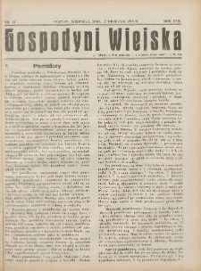 Gospodyni Wiejska: dodatek do „Poradnika Gospodarskiego” 1933.09.17 R.17 Nr18