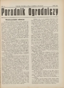 Poradnik Ogrodniczy. 1932.06.05 R.13 Nr11