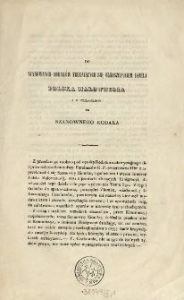 Do Szanownych Rodak&oacute;w trudniących się umieszczaniem dzieła Polska Malownicza, a w szczeg&oacute;lności do Szanownego Rodaka w ...
