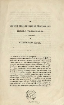 Do Szanownych Rodaków trudniących się umieszczaniem dzieła Polska Malownicza, a w szczególności do Szanownego Rodaka w ...