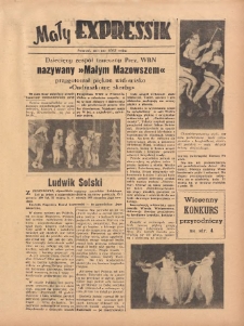 Mały Expressik: Bezpłatny dodatek "Expressu Poznańskiego" marzec (2) 1957