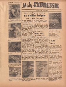 Mały Expressik: Bezpłatny dodatek "Expressu Poznańskiego" maj (1) 1957