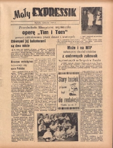 Mały Expressik: Bezpłatny dodatek "Expressu Poznańskiego" czerwiec (2) 1957