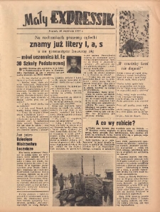 Mały Expressik: Bezpłatny dodatek "Expressu Poznańskiego" 1957.09.28