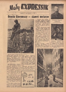 Mały Expressik: Bezpłatny dodatek "Expressu Poznańskiego" 1957.10.28