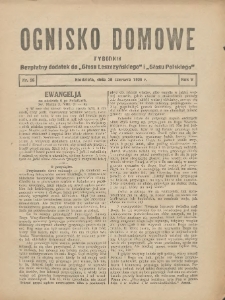 Ognisko Domowe: bezpłatny dodatek do "Głosu Leszczyńskiego" i &bdquo;Głosu Polskiego&rdquo; 1929.06.30 R.5 Nr26