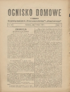 Ognisko Domowe: bezpłatny dodatek do "Głosu Leszczyńskiego" i &bdquo;Głosu Polskiego&rdquo; 1929.07.14 R.5 Nr28