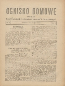 Ognisko Domowe: bezpłatny dodatek do "Głosu Leszczyńskiego" i &bdquo;Głosu Polskiego&rdquo; 1929.07.21 R.5 Nr29
