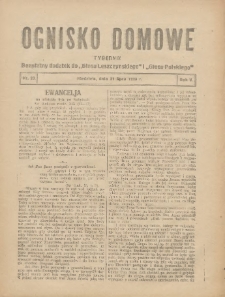 Ognisko Domowe: bezpłatny dodatek do "Głosu Leszczyńskiego" i „Głosu Polskiego” 1929.07.21 R.5 Nr29