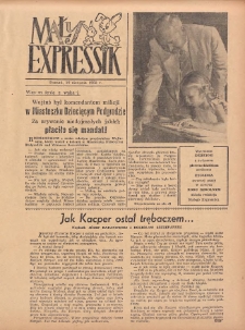 Mały Expressik: Bezpłatny dodatek "Expressu Poznańskiego" 1958.08.29