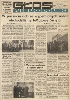 Głos Wielkopolski. 1973.05.02 R.29 nr103 Wyd.A