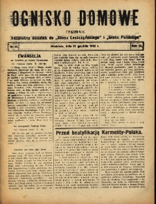 Ognisko Domowe: bezpłatny dodatek do "Głosu Leszczyńskiego" i „Głosu Polskiego” 1933.12.31 R.9 Nr53