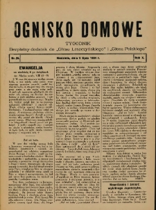 Ognisko Domowe: bezpłatny dodatek do "Głosu Leszczyńskiego" i „Głosu Polskiego” 1934.07.01 R.10 Nr26