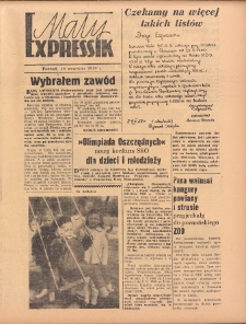 Mały Expressik: Bezpłatny dodatek "Expressu Poznańskiego" 1959.09.19