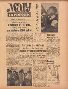 Mały Expressik: Bezpłatny dodatek "Expressu Poznańskiego" 1959.11.28
