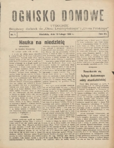Ognisko Domowe: bezpłatny dodatek do "Głosu Leszczyńskiego" i &bdquo;Głosu Polskiego&rdquo; 1936.02.16 R.12 Nr7