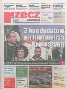 Rzecz Krotoszyńska 2018.09.04 Nr36(1219)