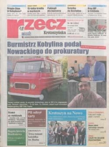 Rzecz Krotoszyńska 2018.09.18 Nr38(1221)