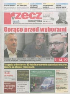 Rzecz Krotoszyńska 2018.09.25 Nr39(1222)