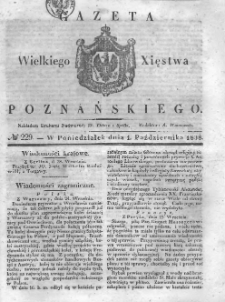 Gazeta Wielkiego Xięstwa Poznańskiego 1838.10.01 Nr229