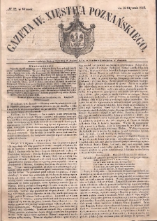 Gazeta Wielkiego Xięstwa Poznańskiego. 1849.01.16 Nr12