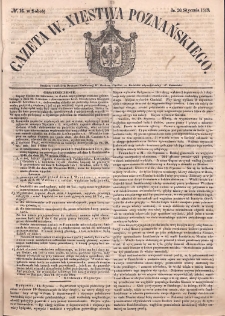 Gazeta Wielkiego Xięstwa Poznańskiego. 1849.01.20 Nr16