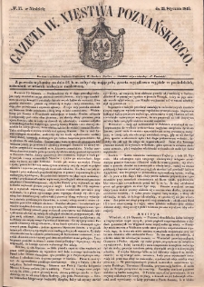 Gazeta Wielkiego Xięstwa Poznańskiego. 1849.01.21 Nr17