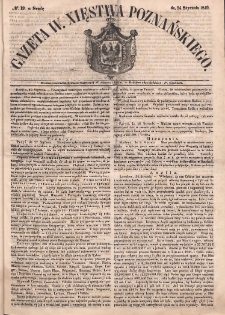 Gazeta Wielkiego Xięstwa Poznańskiego. 1849.01.24 Nr19