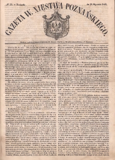 Gazeta Wielkiego Xięstwa Poznańskiego. 1849.01.28 Nr23