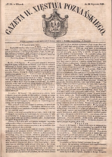 Gazeta Wielkiego Xięstwa Poznańskiego. 1849.01.30 Nr24